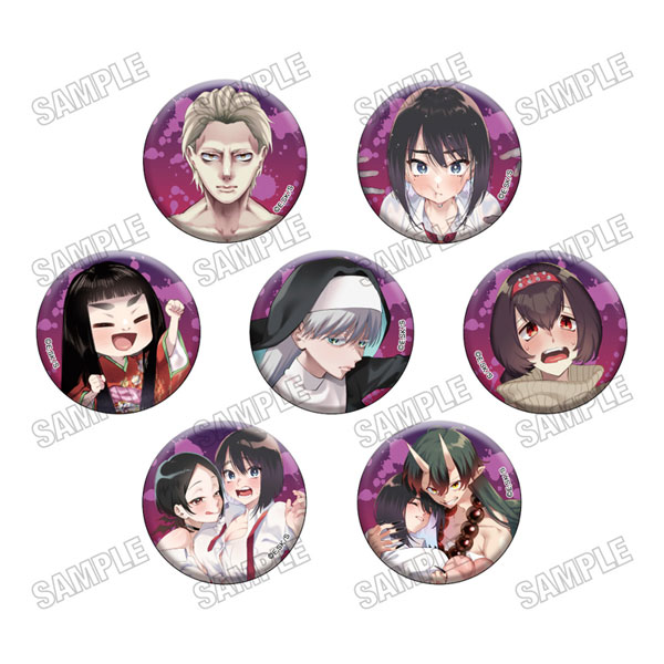 『うしろの正面カムイさん』 缶バッジコレクション 7個入りBOX