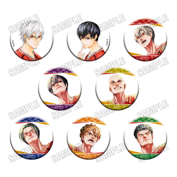 『灼熱カバディ』 缶バッジコレクション 8個入りBOX