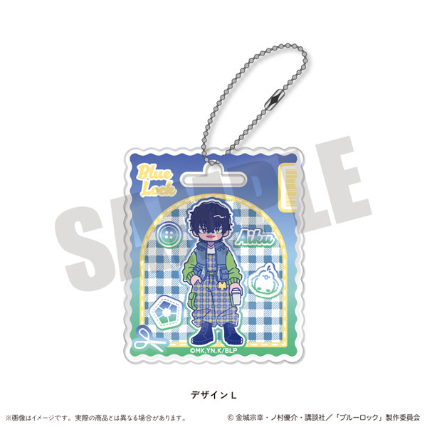 TVアニメ『ブルーロック』 アクリルキーホルダー にゅ～とろ 第3弾 L オリヴァ・愛空[MENEGI]《０４月予約》