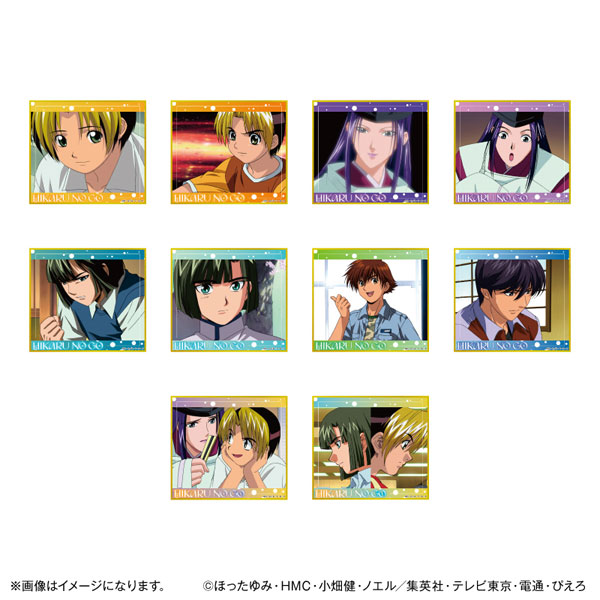 TVアニメ「ヒカルの碁」 場面写色紙コレクション vol.1　10個入りBOX