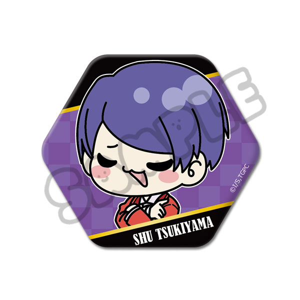 TVアニメ『東京喰種トーキョーグール』六角形缶バッジMC(月山習)[シンクイノベーション]《０５月予約》