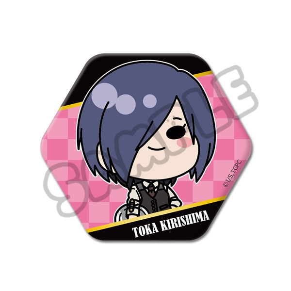 TVアニメ『東京喰種トーキョーグール』六角形缶バッジMD(霧嶋董香)[シンクイノベーション]《０５月予約》