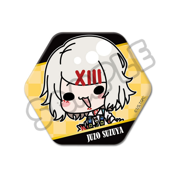 TVアニメ『東京喰種トーキョーグール』六角形缶バッジMF(鈴屋什造)[シンクイノベーション]《０５月予約》