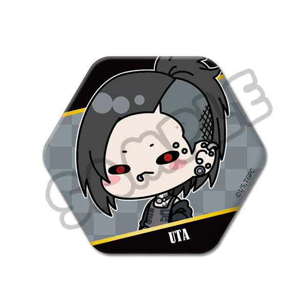 TVアニメ『東京喰種トーキョーグール』六角形缶バッジMG(ウタ)[シンクイノベーション]《０５月予約》