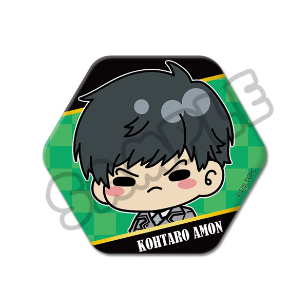 TVアニメ『東京喰種トーキョーグール』六角形缶バッジMI(亜門鋼太朗)[シンクイノベーション]《０５月予約》