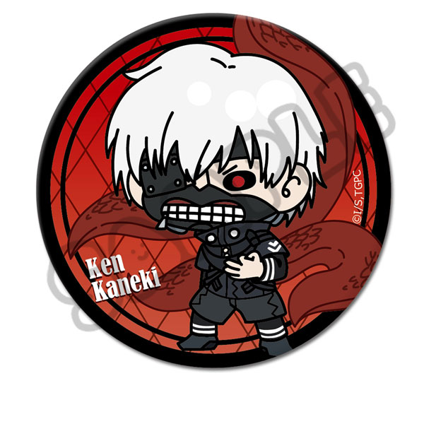 TVアニメ『東京喰種トーキョーグール』3way缶バッジMB(金木研)戦闘服ver[シンクイノベーション]《０５月予約》