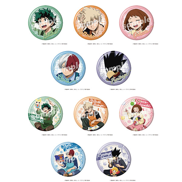 僕のヒーローアカデミア トレーディング缶バッジ 編め！あみぐるみ 10個入りBOX