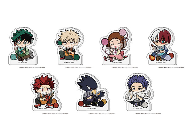 僕のヒーローアカデミア トレーディングミニアクリルブロック 編め!あみぐるみデフォルメ 7個入りBOX