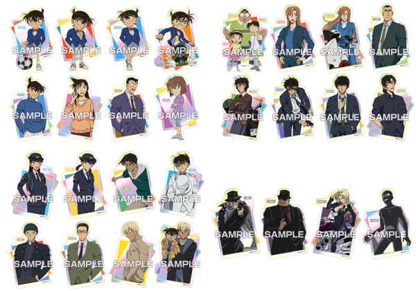 名探偵コナン キャラカットステッカーガム 16パック入りBOX (食玩)[エンスカイ]《０５月予約》