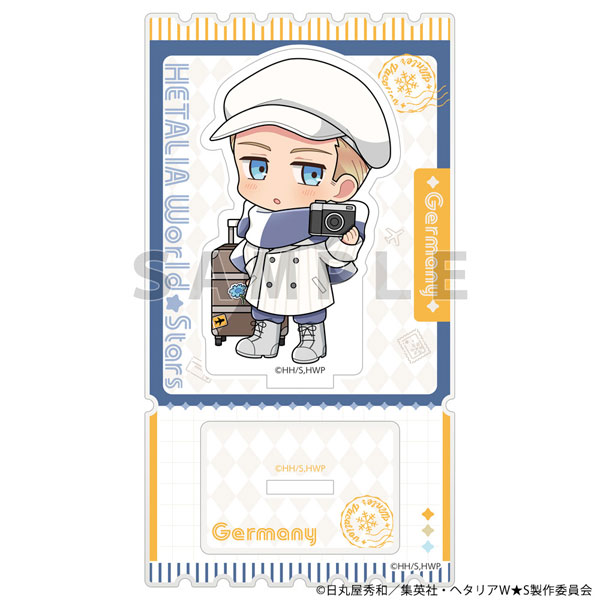 [ヘタリア World★Stars]アクリルスタンド(ドイツ/ウィンターバケーション)[Parflette-パルフレット-]《０６月予約》