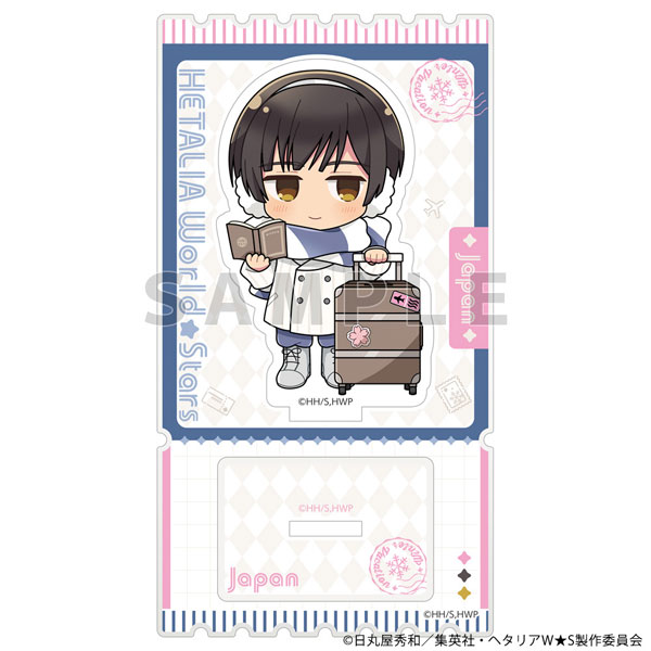 ヘタリア World☆Stars]アクリルスタンド(日本/ウィンターバケーション