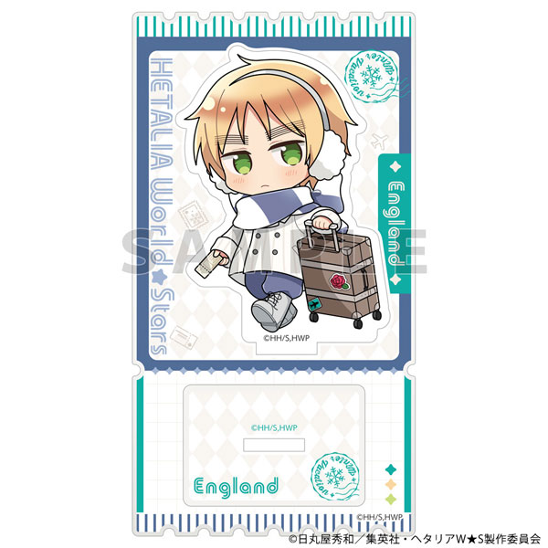[ヘタリア World★Stars]アクリルスタンド(イギリス/ウィンターバケーション)[Parflette-パルフレット-]《０６月予約》