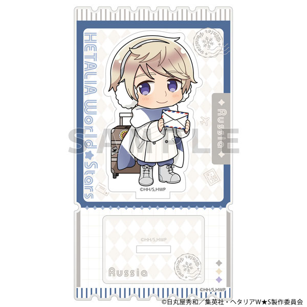 [ヘタリア World★Stars]アクリルスタンド(ロシア/ウィンターバケーション)[Parflette-パルフレット-]《０６月予約》