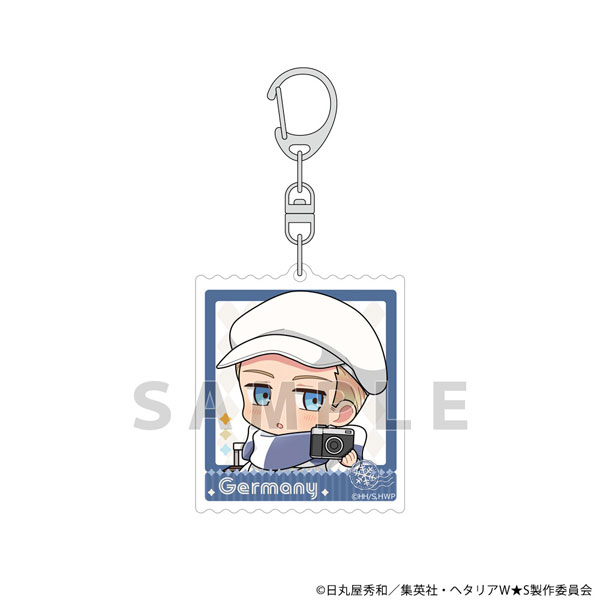 [ヘタリア World★Stars]アクリルキーホルダー(ドイツ/ウィンターバケーション)[Parflette-パルフレット-]《０６月予約》