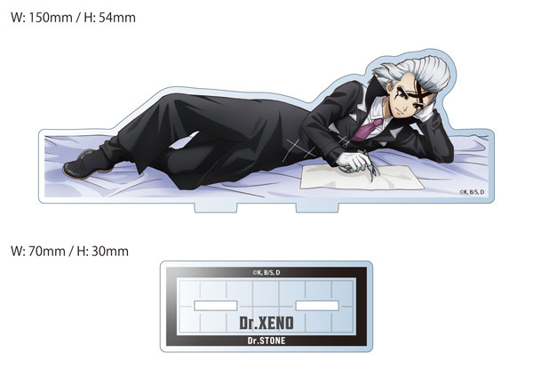 Dr.STONE 描き下ろし アクリルスタンド Dr.ゼノ[エムズファクトリー]《０５月予約》