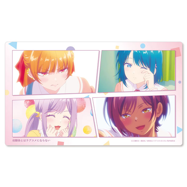 幼馴染とはラブコメにならない マルチラバーマットB[ATFES]《０４月予約》