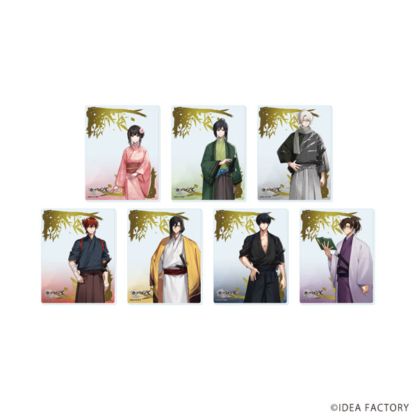 アクリルカード「BYAKKO 四神部隊炎恋記」01/公式イラスト 7個入りBOX