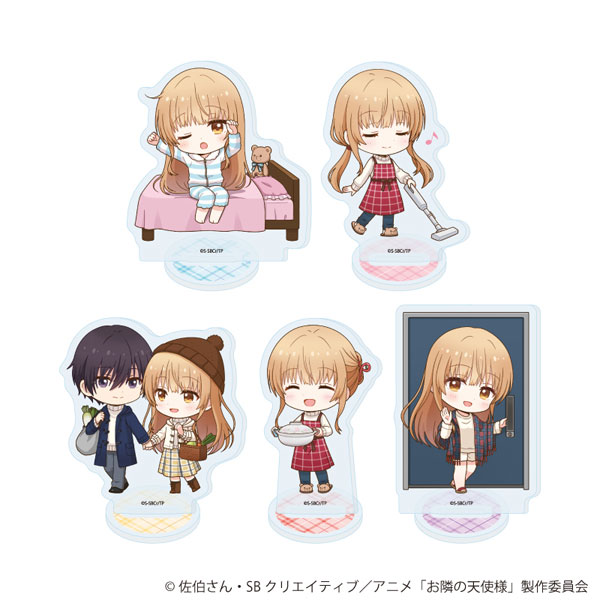 アクリルぷちスタンド「お隣の天使様にいつの間にか駄目人間にされていた件2」11/ミニキャライラスト 5個入りBOX