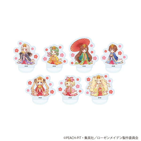 アクリルぷちスタンド「ローゼンメイデン」11/レトロアートイラスト 7個入りBOX