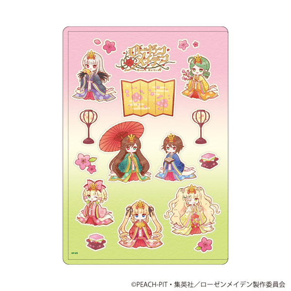 キャラクリアケース「ローゼンメイデン」09/集合デザイン(レトロアートイラスト)[A3]《０５月予約》