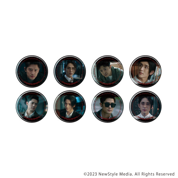 缶バッジ「光・淵」01/場面写イラスト 8個入りBOX