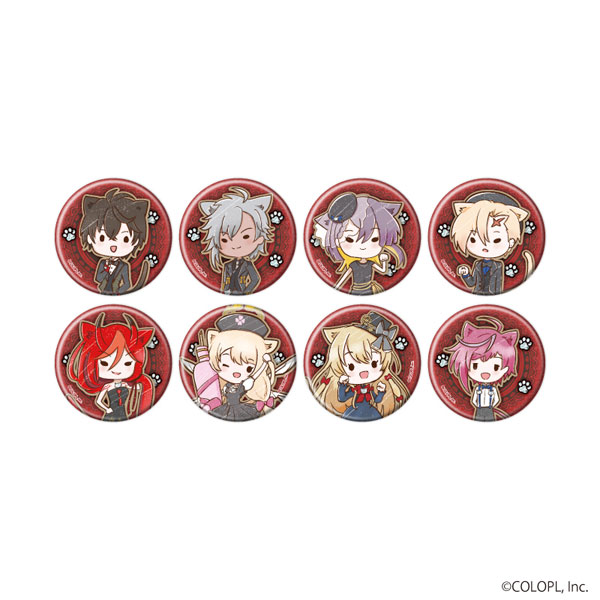 缶バッジ「クイズRPG 魔法使いと黒猫のウィズ」01/猫の日ver.(グラフアートイラスト) 8個入りBOX