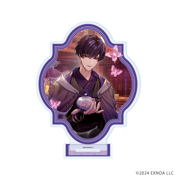 アクリルスタンド「夢幻楼と眠れぬ蝶」18/鬼王良(公式イラスト)[A3]《０５月予約》