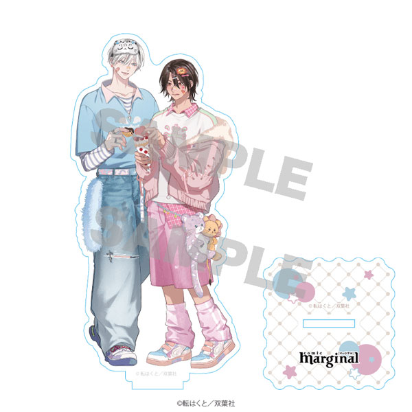 マージナル8周年フェア 愛しのしっぽちゃん アクリルスタンド デートver.[Up Fields]《０５月予約》