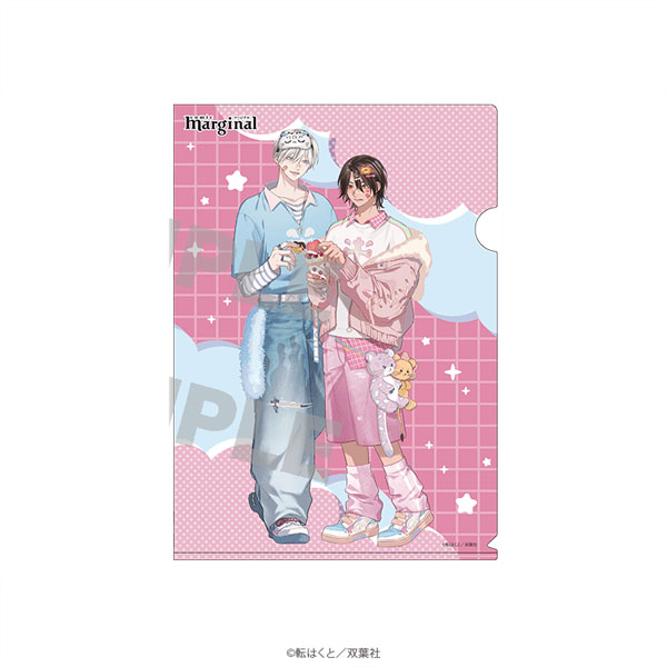 マージナル8周年フェア 愛しのしっぽちゃん クリアファイル デート＆デザートver.[Up Fields]《０５月予約》