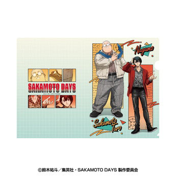 サカモトデイズ 坂本太郎 南雲 クリアファイル 未使用 TVアニメ「SAKAMOTO DAYS」 クリアファイル 1.坂本太郎＆南雲