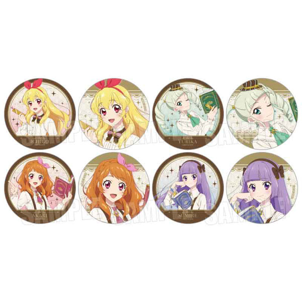 アイカツ! 10th STORY 未来へのSTARWAY トレーディング缶バッジ アンティークver. 8個入りBOX