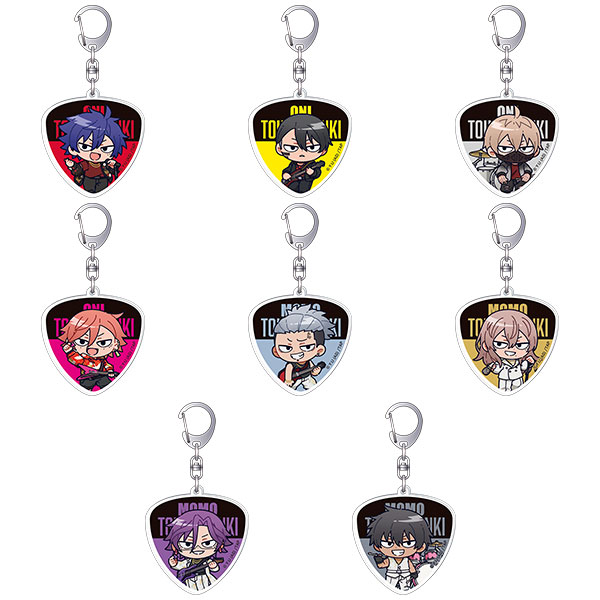 桃源暗鬼 ピック風アクリルキーホルダーコレクション 対バン 8個入りBOX