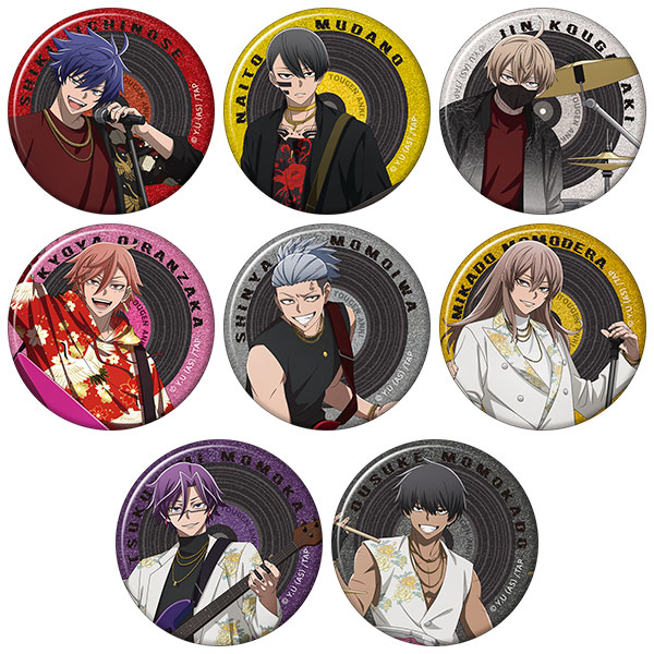 桃源暗鬼 グリッターキャラバッジコレクション 対バン 8個入りBOX