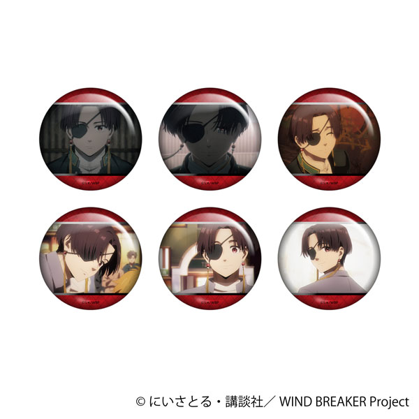 WIND BREAKER 蘇枋がいっぱいホロキャラバッジコレクション 6個入りBOX