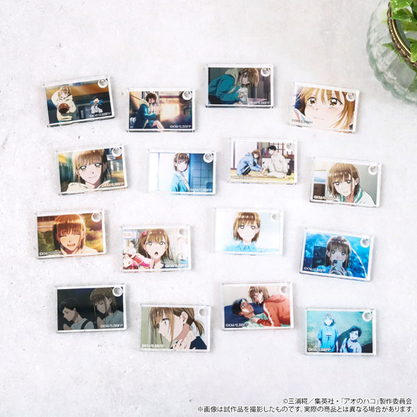 アオのハコ アクリルキーホルダーコレクション 鹿野千夏 8パック入りBOX