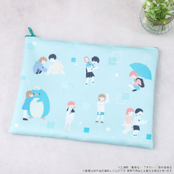 アオのハコ フラットポーチ ～ゆるパレット第2弾～[ムービック]《０４月予約》