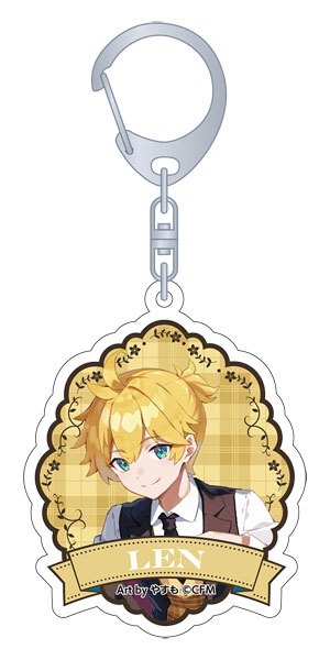 初音ミクシリーズ ホログラムアクリルキーホルダー 鏡音レン[ムービック]《０４月予約》