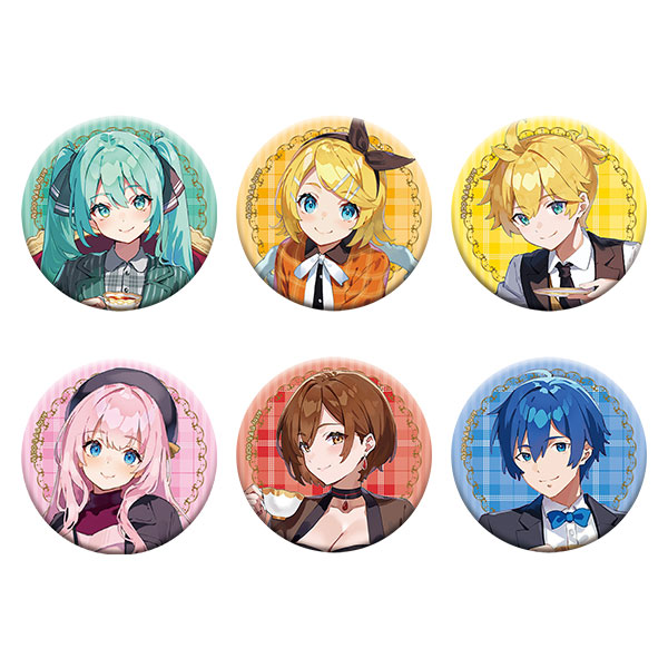 初音ミクシリーズ グリッターキャラバッジコレクション 6個入りBOX[ムービック]《０４月予約》