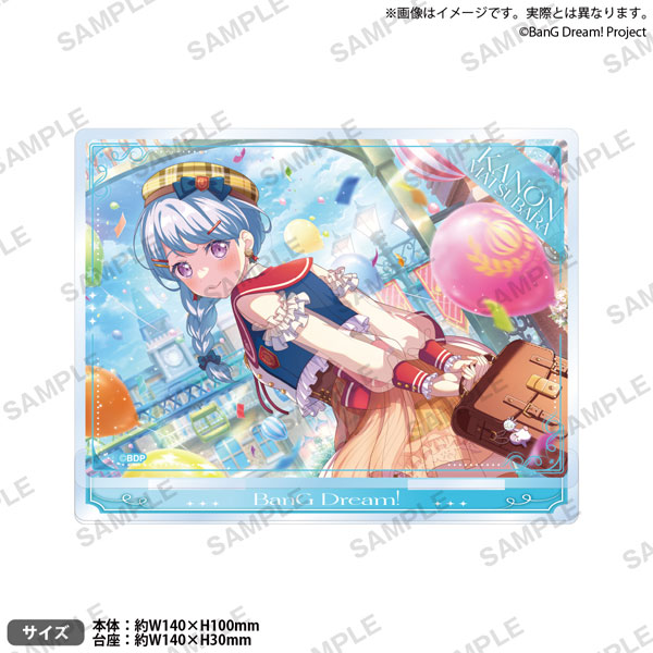 バンドリ！ ガールズバンドパーティ！ プレートアクリルスタンド
