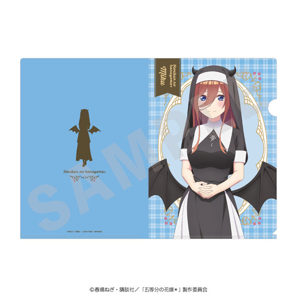 「五等分の花嫁*」 クリアファイル 小悪魔シスターver.(中野三玖)[coly]《０５月予約》