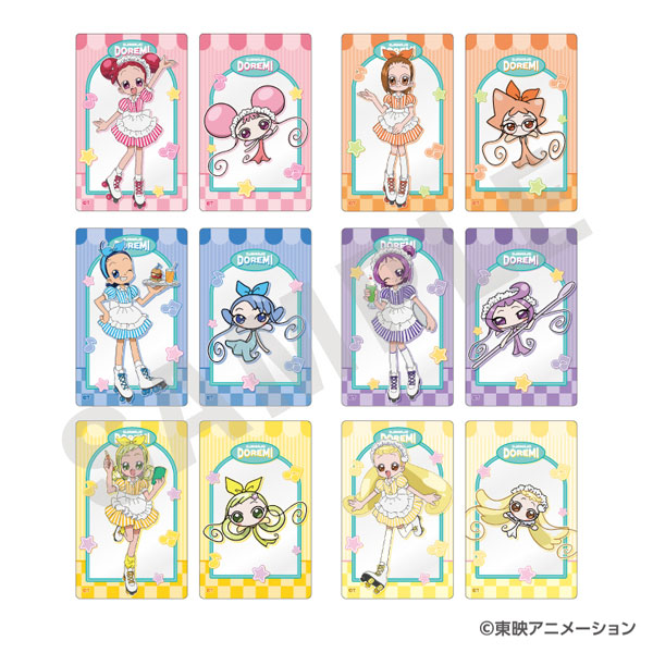 「おジャ魔女どれみ」 トレーディングクリアカード ダイナースタイルver. 12個入りセット