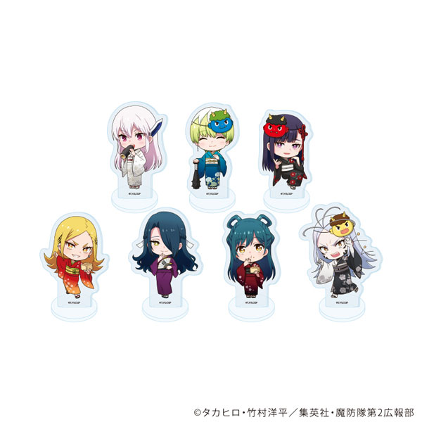 アクリルぷちスタンド「TVアニメ『魔都精兵のスレイブ2』」01/ミニキャライラスト 7個入りBOX[A3]《０５月予約》