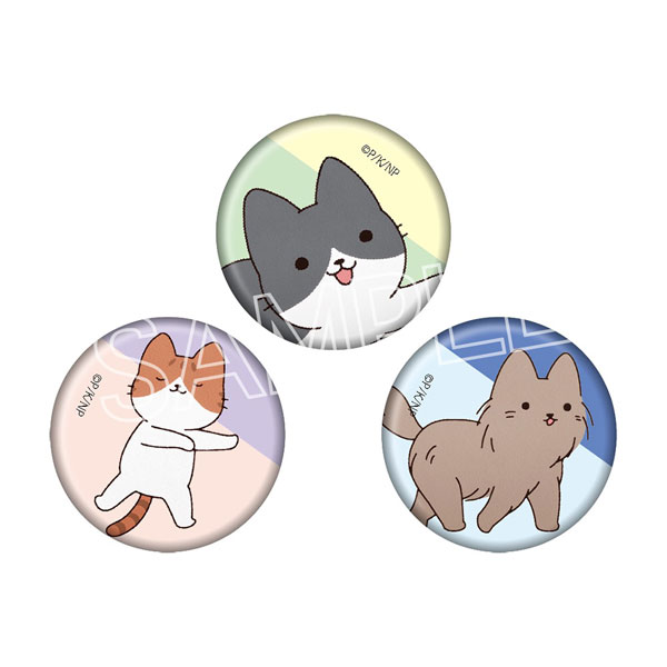 うごく！ねこむかしばなし ミニ缶バッジセット Cセット[ツインクル]《０５月予約》