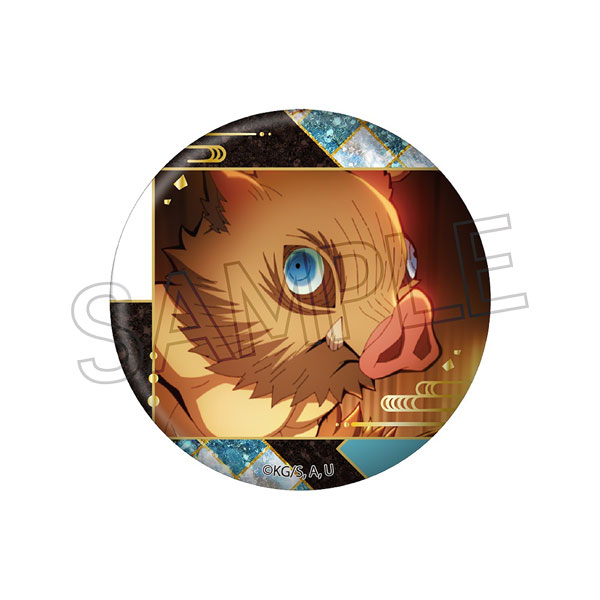 鬼滅の刃 螺鈿風シリーズ 缶バッジ Vol.5 嘴平伊之助[ツインクル