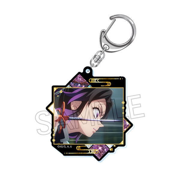 鬼滅の刃 螺鈿風シリーズ アクリルキーホルダー Vol.5 胡蝶しのぶ
