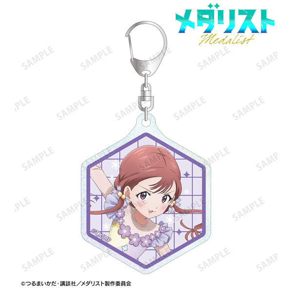 TVアニメ「メダリスト」 鹿本すず グリッターアクリルキーホルダー[アルマビアンカ]《０５月予約》