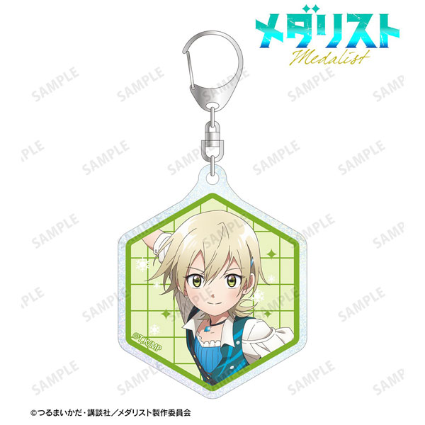 TVアニメ「メダリスト」 八木夕凪 グリッターアクリルキーホルダー[アルマビアンカ]《０５月予約》