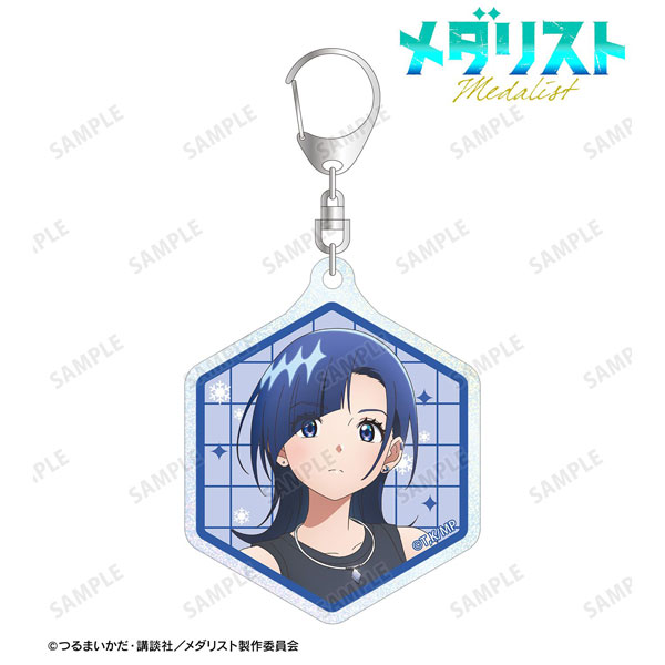 TVアニメ「メダリスト」 岡崎いるか グリッターアクリルキーホルダー[アルマビアンカ]《０５月予約》