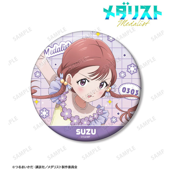 TVアニメ「メダリスト」 鹿本すず 100mm缶バッジ[アルマビアンカ]《０５月予約》