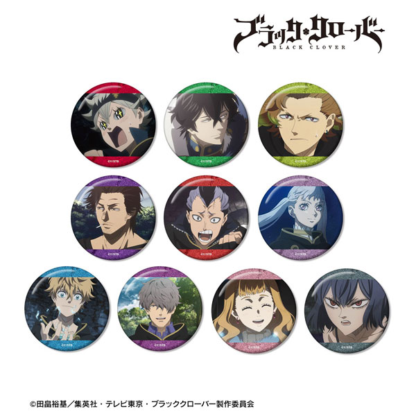 TVアニメ『ブラッククローバー』 トレーディング場面写グリッター缶